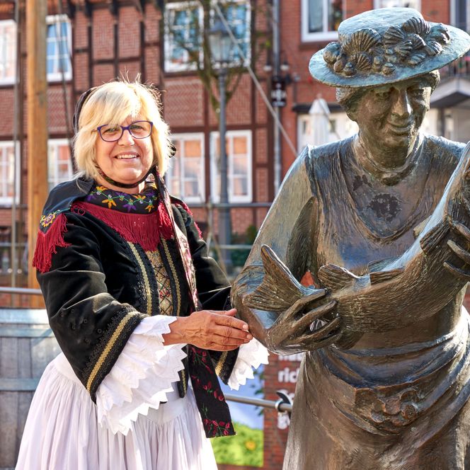 Hansestadt Stade Mutter Flint mit dem Stint 