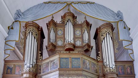 Arp Schnitger Orgel in der St. Martini et Nicolai zu Steinkirchen