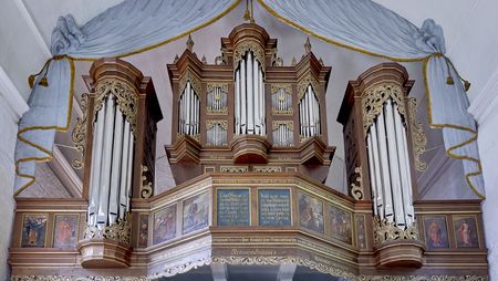 Arp Schnitger Orgel in der St. Martini et Nicolai zu Steinkirchen