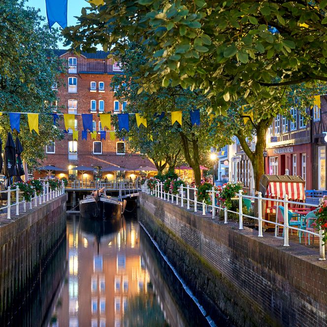 Flethanalage in der Hansestadt Buxtehude